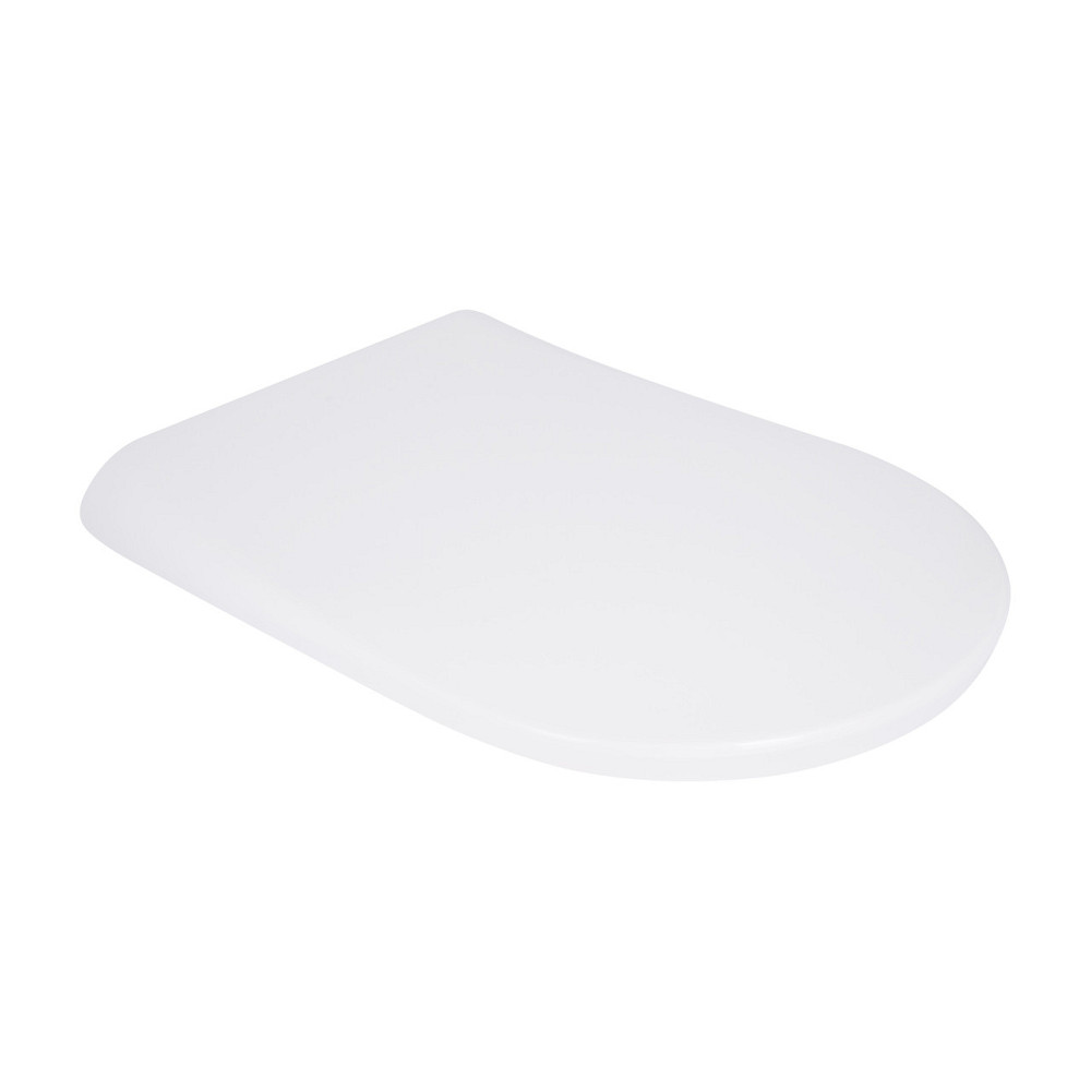 Qtap Сидіння для унітаза (Robin 520, Scorpio 520) 465x363x60 мм, White, з мікроліфтом, Slim Duroplast, MagLock QTSC179W48916 Київ - фото 1