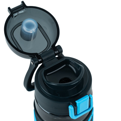 Бутылка для воды Kite 680 мл чорно-блакитна (K25-1233-2) Винница - изображение 3