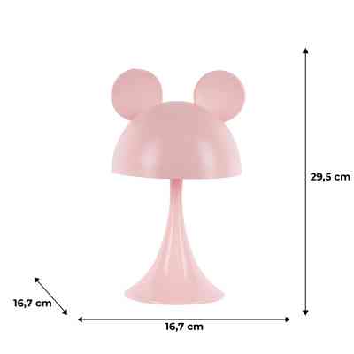 Ночник Kite Светильник LED с аккумулятором Simple Mouse, розовый (K25-317-2-2) Винница