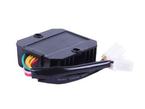 Реле заряджання (2 роз'єми - 3 + 4 дроти) на скутер із бензиновим двигуном 125/150CC Мукачево