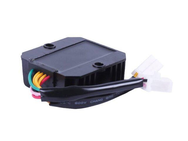 Реле заряджання (2 роз'єми - 3 + 4 дроти) на скутер із бензиновим двигуном 125/150CC Мукачево - фото 2