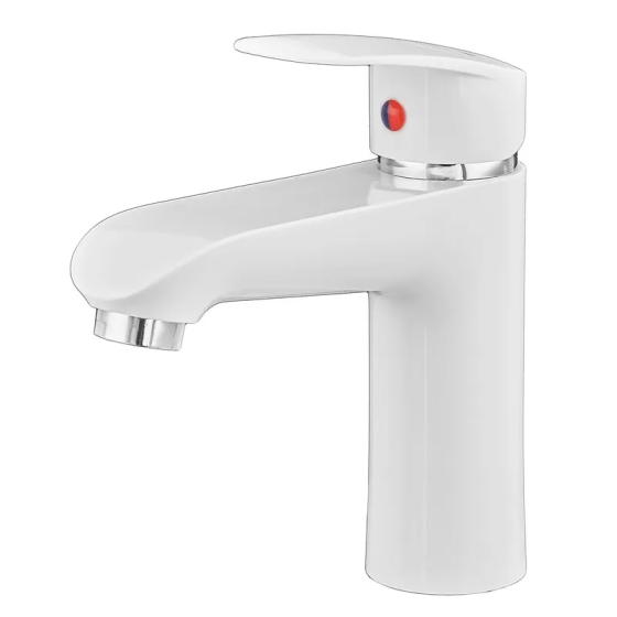 Змішувач для умивальника Plamix Rodri-001 Set White (з підведенням) (PM0739)   ( 21737 ) Харьков