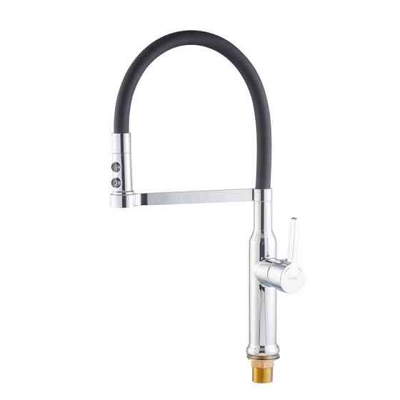 Змішувач для кухні MIXXUS PREMIUM PULL 017 REFL.BLACK (MI8277) ( 15522 ) Харків