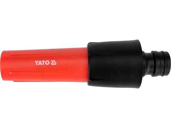 Зрошувач прямий з регуляцією струміня YATO з сполученням до шлангу 1