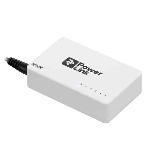 Мережевий комутатор на 5 портів 10/100 Мбіт/с 2E PowerLink SF105C некерований Київ