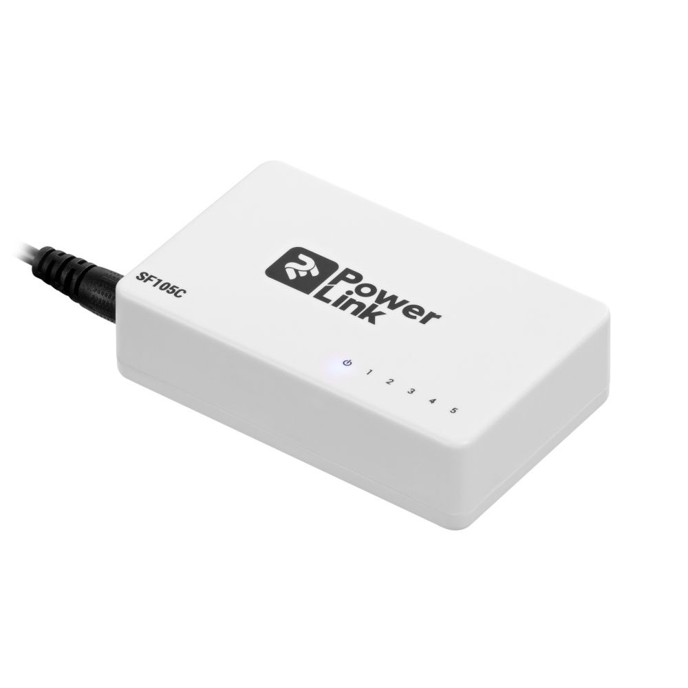 Мережевий комутатор на 5 портів 10/100 Мбіт/с 2E PowerLink SF105C некерований Київ - фото 1