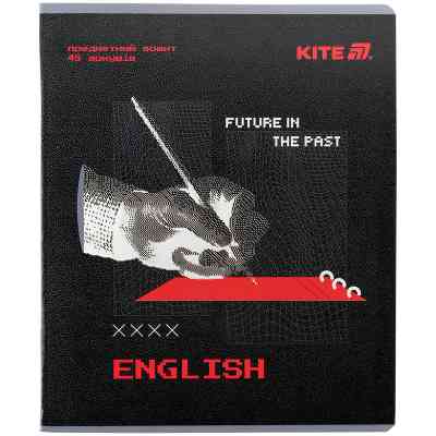 Зошит Kite предметний Techno 48 аркуші, лінія, английська мова (K25-240-8) Вінниця