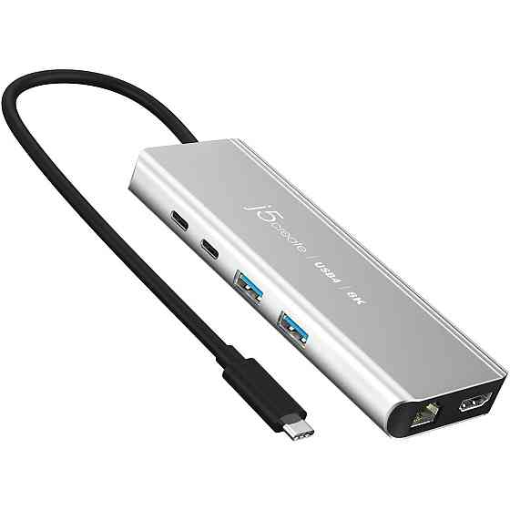 USB-хаб J5create USB-C 6-в-1 Grey (JCD403-N) ( 17916 ) Харків