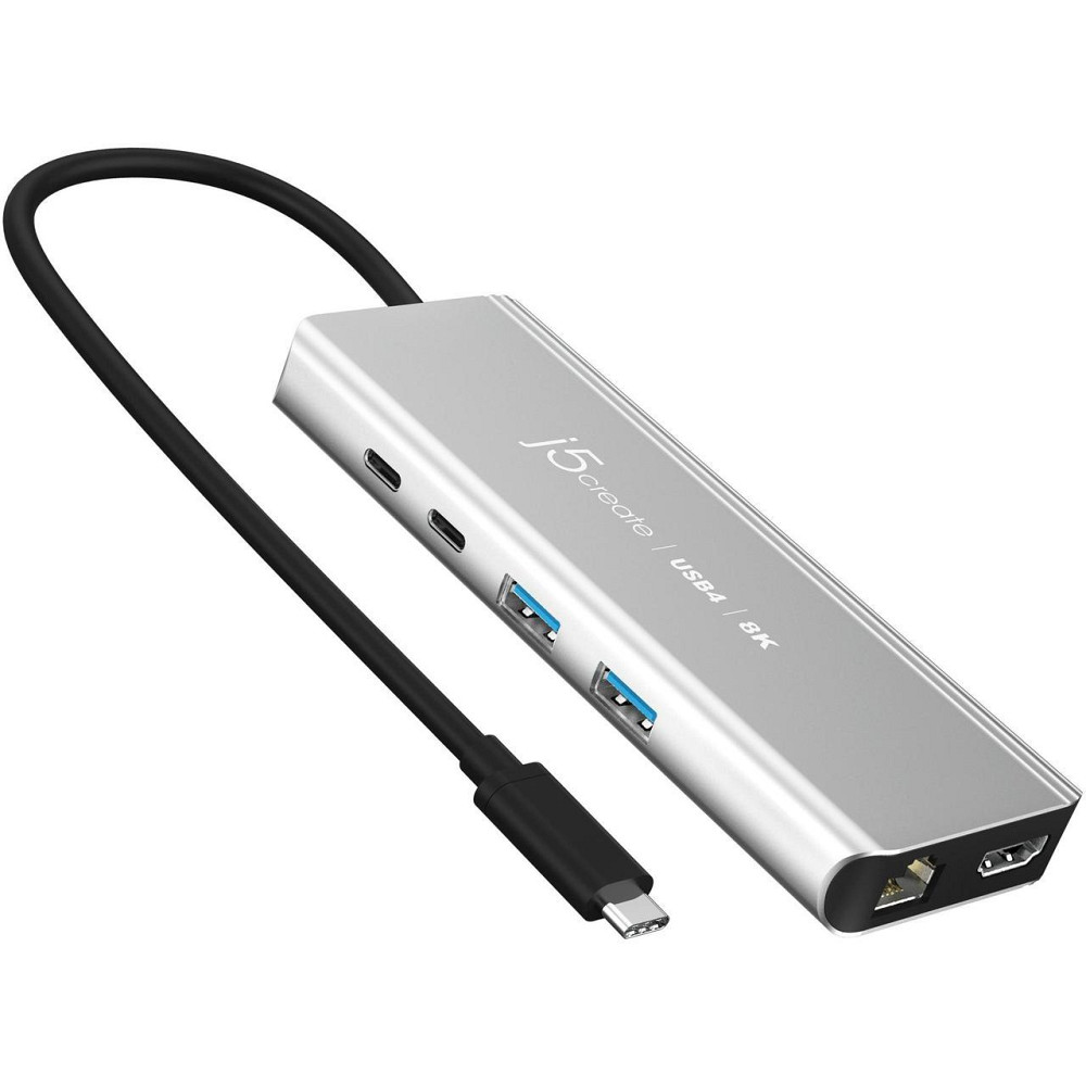 USB-хаб J5create USB-C 6-в-1 Grey (JCD403-N) ( 17916 ) Харків - фото 1
