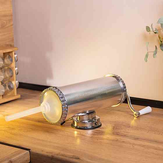 Ручной шприц для колбасы с 3 насадками 2 л Киев