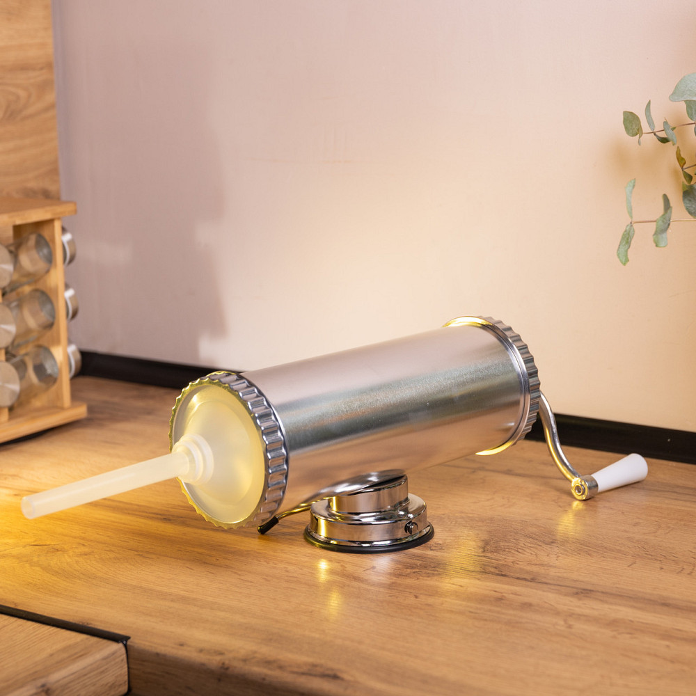 Ручной шприц для колбасы с 3 насадками 2 л Киев - изображение 6