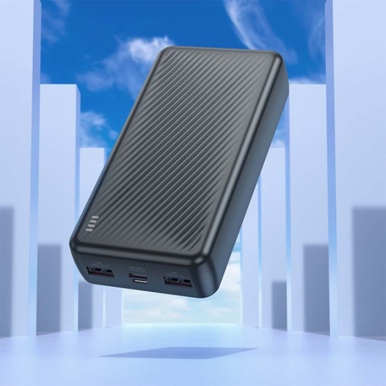 Універсальна зарядна батарея Borofone BJ55A Graceful 20000mAh (Чорний) Вінниця