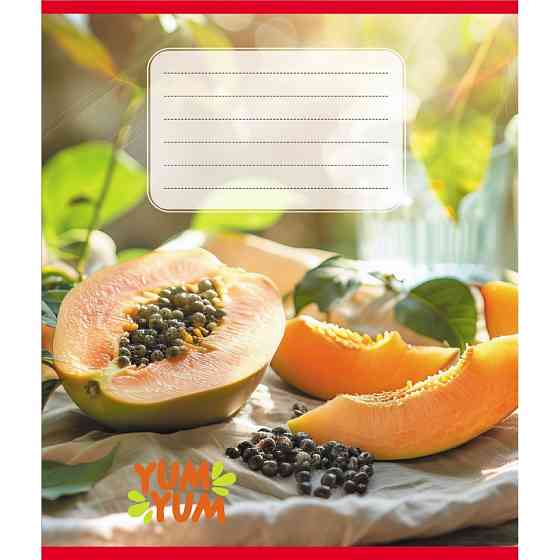 Зошит учнівський "Фрукти" 036-580143L-5 в лінію, 36 аркушів Вінниця