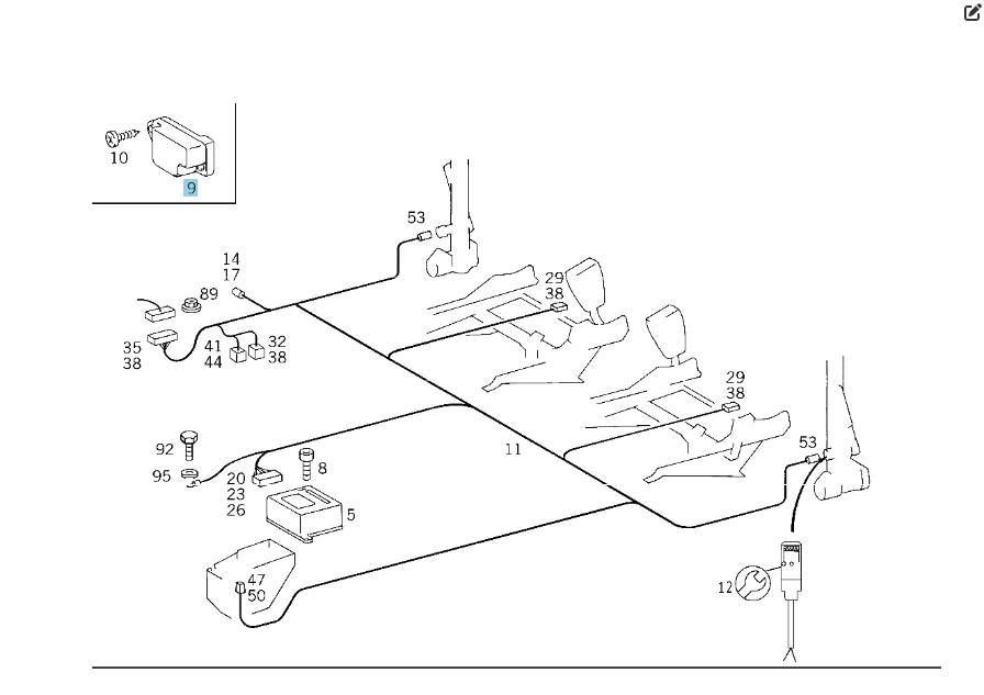 Mercedes-Benz  A0018200726 Датчик бічного удару Bosch C-class W202 E-class W210 SLK R170 CLK Coupe C208 S-class W140 CLK Cabriolet A208 E-class S210 C Одесса - изображение 2