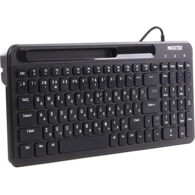 Клавиатура Maxxter KB-01B-UA USB Black (KB-01B-UA) Винница - изображение 3