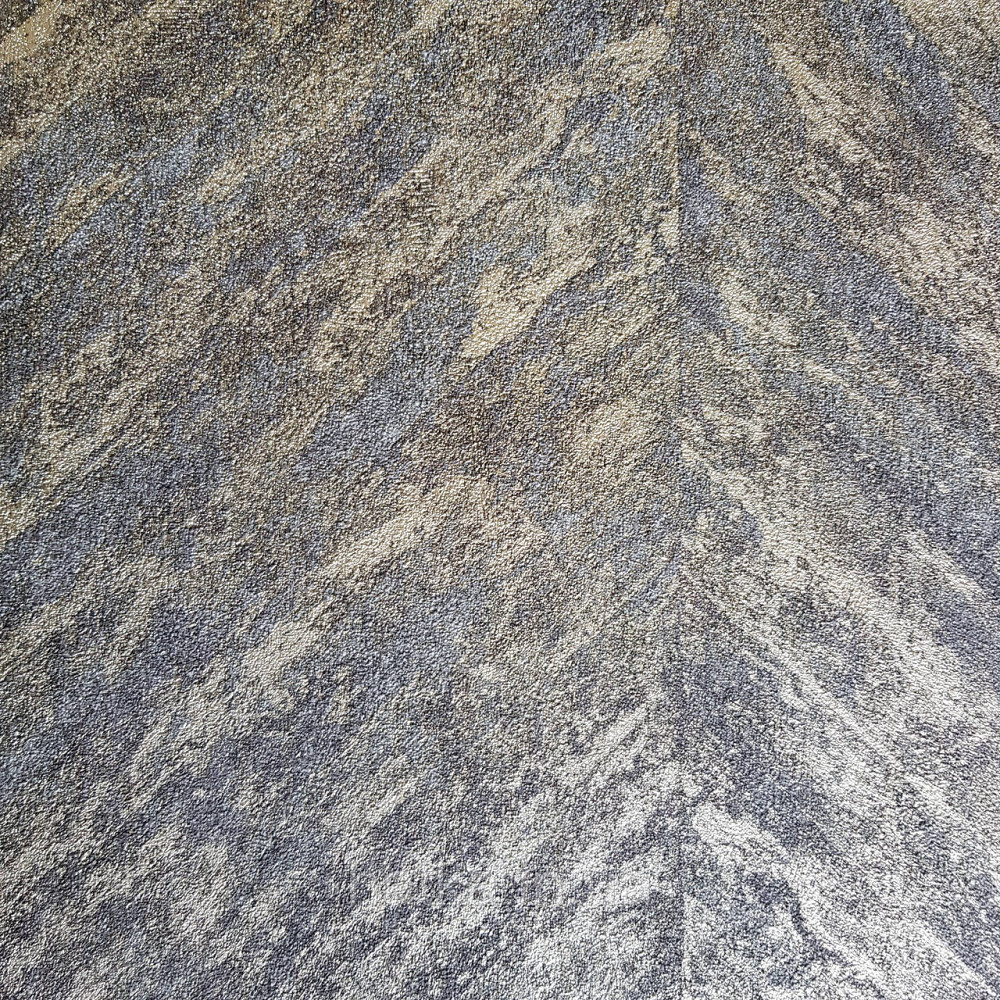 Шпалери вінілові на флізелін Rasch Linares 0.53х10 смуги ялинкою ефект потертості чорні з золотом 617559 Київ - фото 3