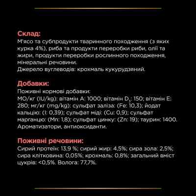 Вологий корм для кішок Purina Pro Plan Veterinary Diets DM ST/OX Diabetes Management З куркою 10 x 85 г (8445290093493) Вінниця