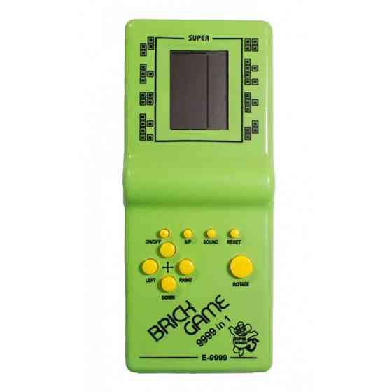 Интерактивная игрушка Тетрис Е 9999(Green) 9999 игр, зеленый Винница