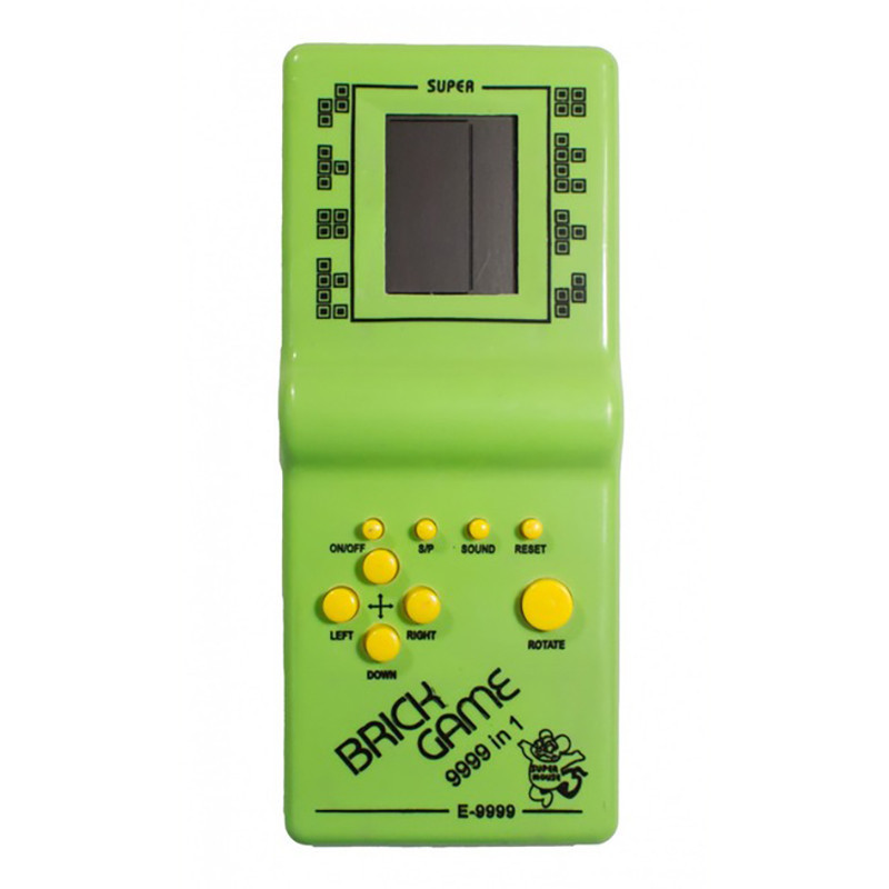Интерактивная игрушка Тетрис Е 9999(Green) 9999 игр, зеленый Винница - изображение 1