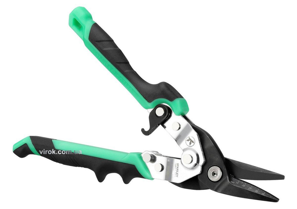 Ножиці по листовому металу STANLEY "FatMax" : L= 250 мм, праві  DW Одеса - фото 1