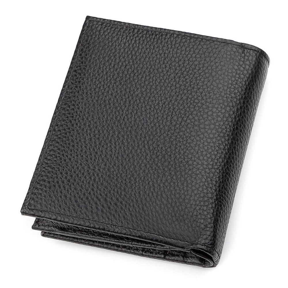 Гаманець жіночий компактний Чорний (ST Leather) Київ - фото 6