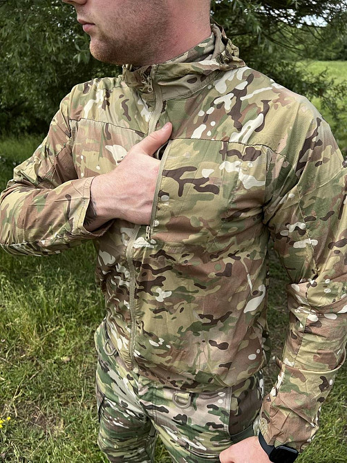 Штормівка тактична літня Tactical Series мультикам штормовка легка весняна куртка всі розміри   WAR Львів - фото 5
