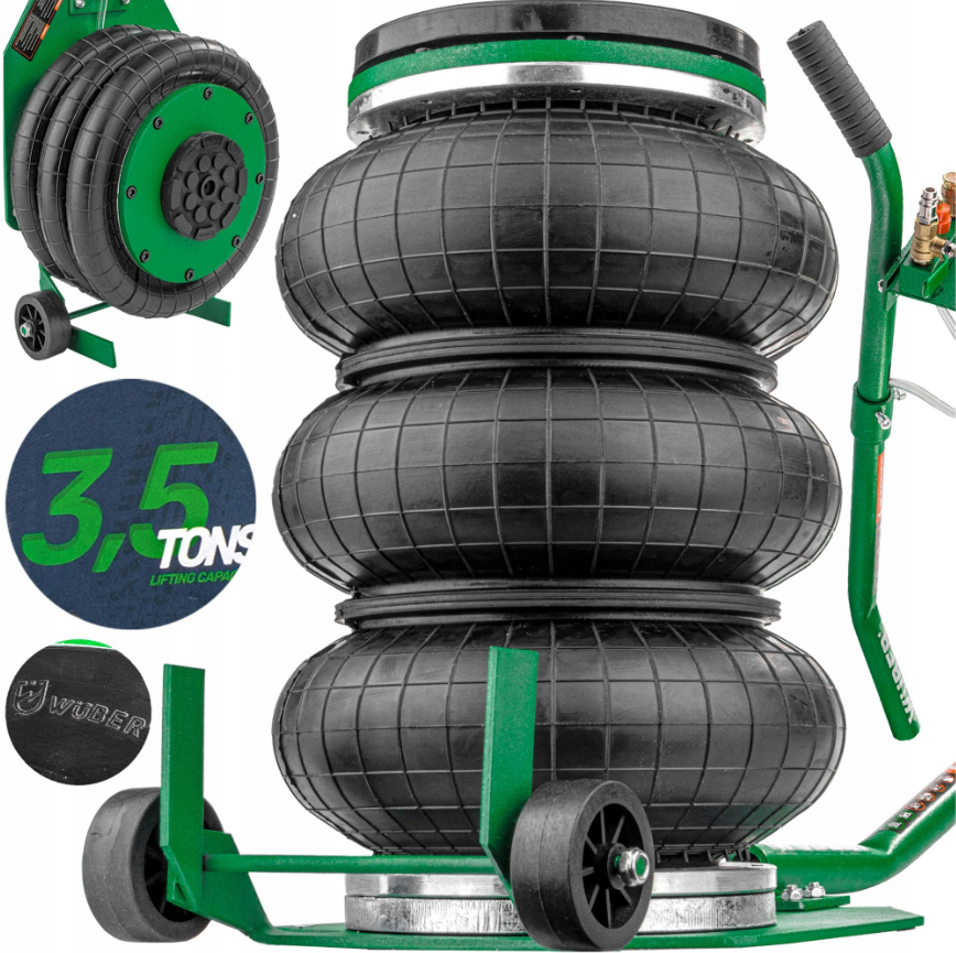 Пневмодомкрат 3,5т Wuber (Польша) Киев - изображение 1