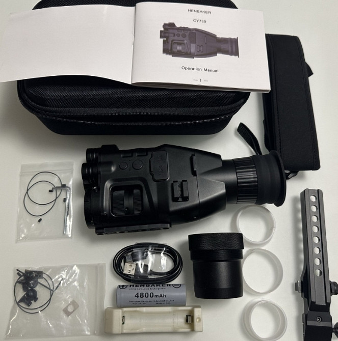 Монокуляр ночного видения Henbaker CY789 до 400 м + Wi-Fi с креплением. Харьков - изображение 8