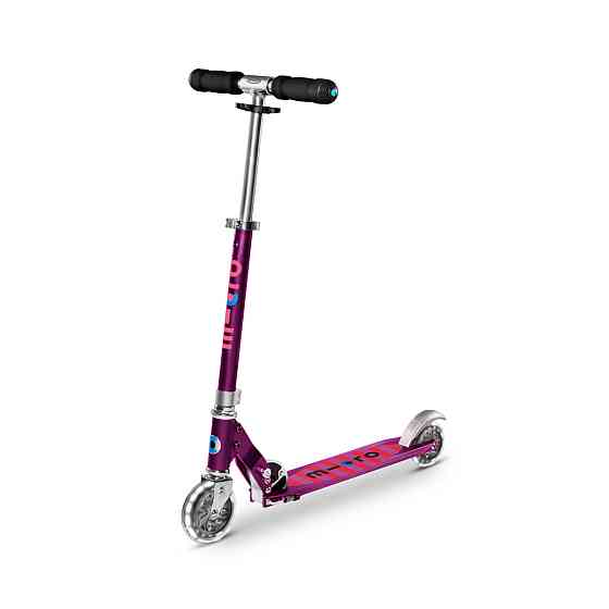 Самокат MICRO серии Sprite LED – Фіолетовий Дніпро