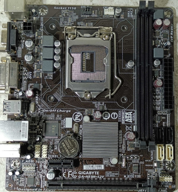 Материнська плата Gigabyte GA-H81M-S2V - MiniITX - LGA1150 під міні ПК. Харків - фото 4
