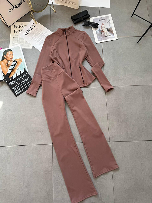 Женский стильный и теплый термо костюм Мокко, 46/48 Одесса - изображение 4