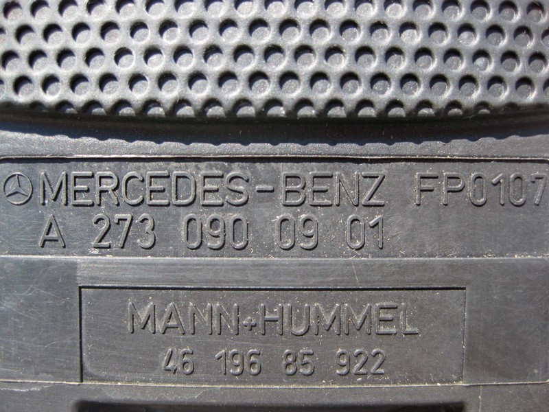 Mercedes-Benz  A2730900901 Декоративна кришка двигуна з корпусом повітряного фільтра M272 V6 2.5 3.0 3.5л M273 V8 5.5л Одеса - фото 3