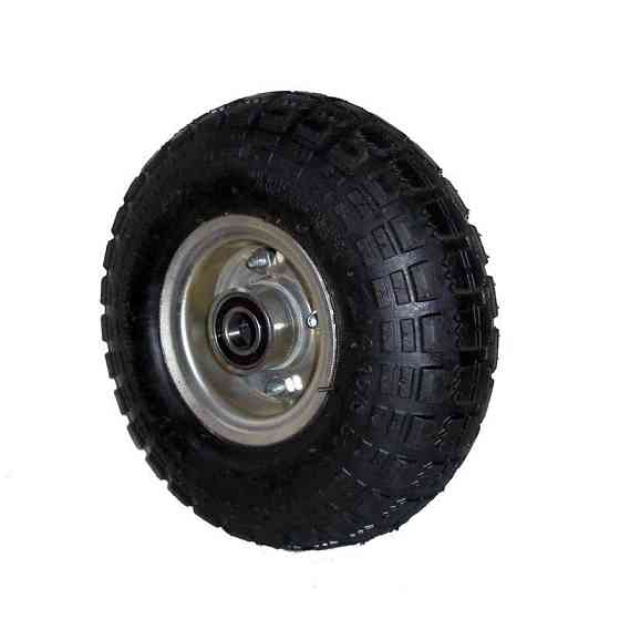 Пневматичне колесо КНД-260 посилене – надувне колесо з камерою 260 мм для тачок, візків, платформ Харків