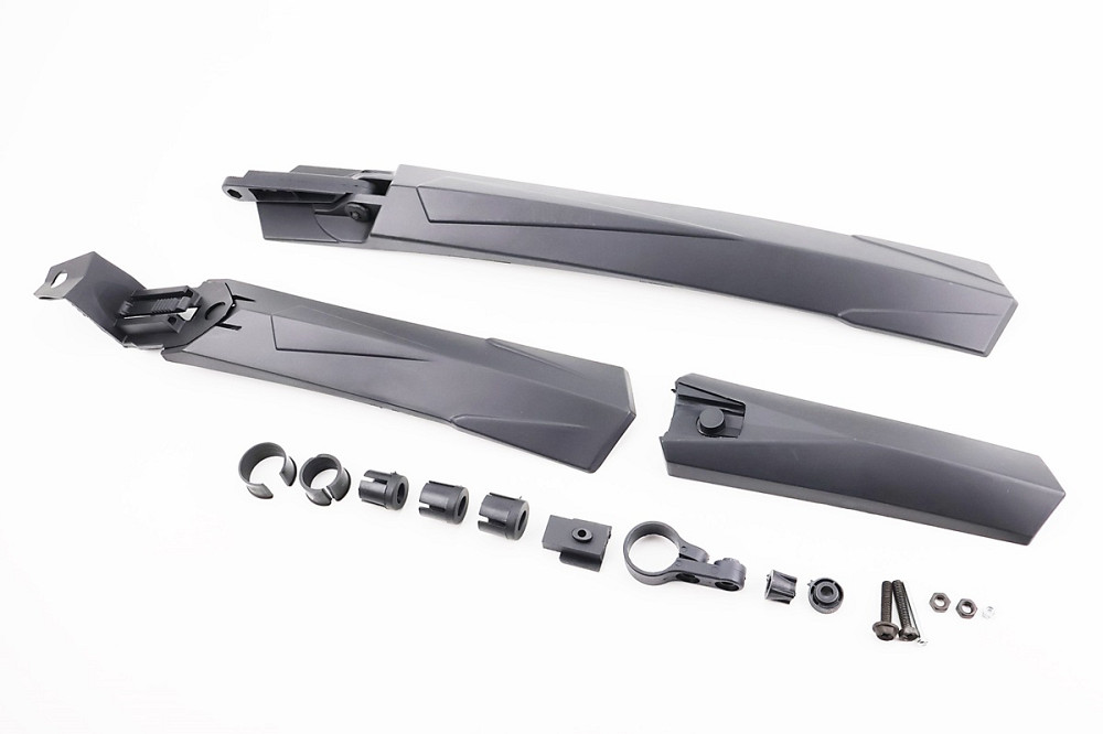 Крила пластмасові 24-26" MTB швидкознімні, чорні PM-32 Київ - фото 1