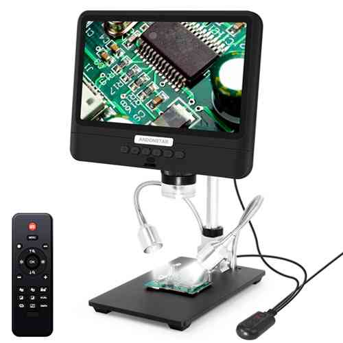 Мікроскоп цифровий на штативі з ДК, 8.5 РК 2200мАг MicroSD 2Мп 5-260X, AD208 Вінниця