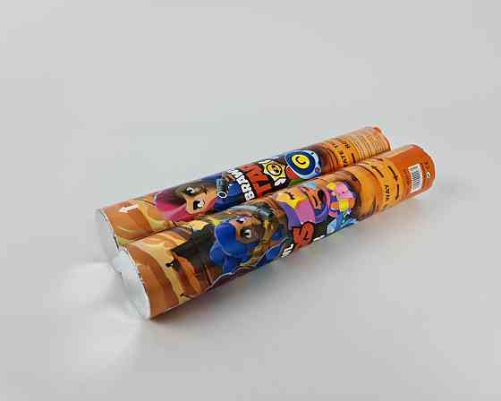 Хлопушка пневматическая Бравл Старс, длина 30 см 4830-18 (1 пачка) Харьков