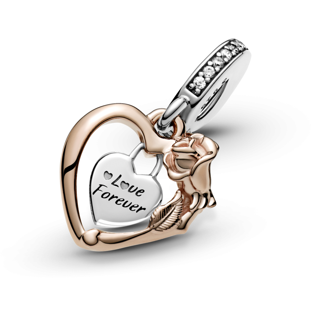 Серебряный шарм Пандора  