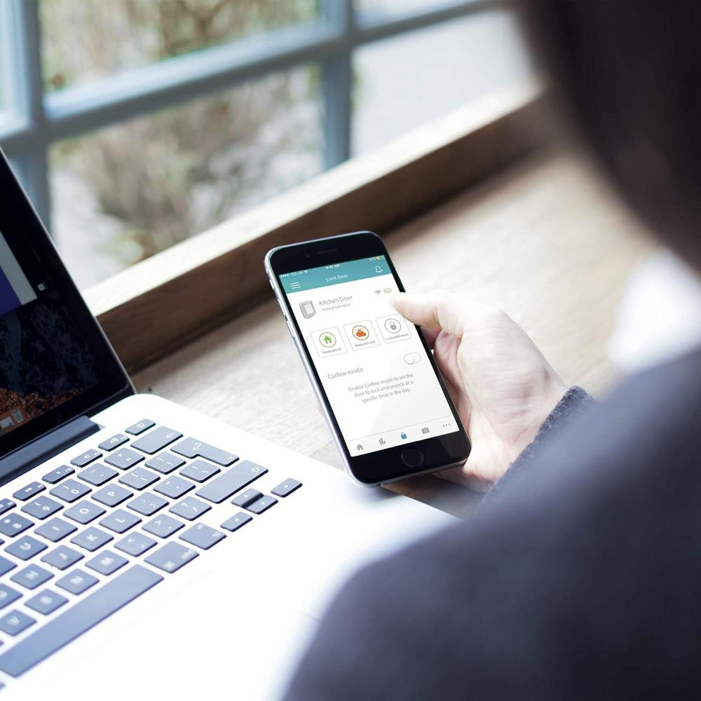 SureFlap смарт мікрочипні розумні дверцята для котів з WiFi RFID-мітки мобільне керування вуличні міжкімнатні Київ - фото 7