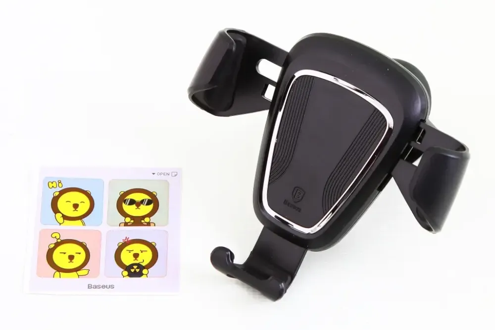 Поставка під телефон на обдувши на шарнірі Baseus Gravity Вінниця - фото 1