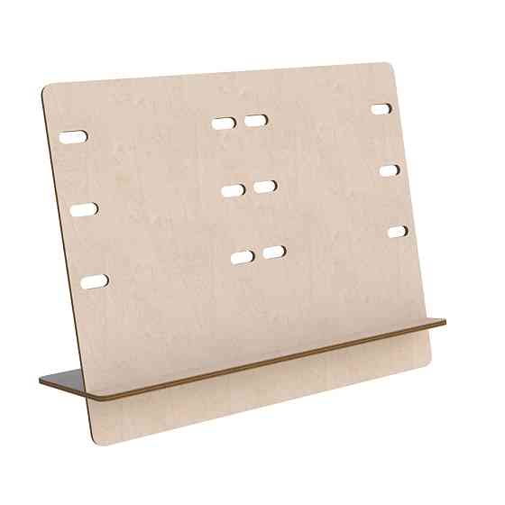 Подставка EKOSTAR под очки наклонная деревянная Киев