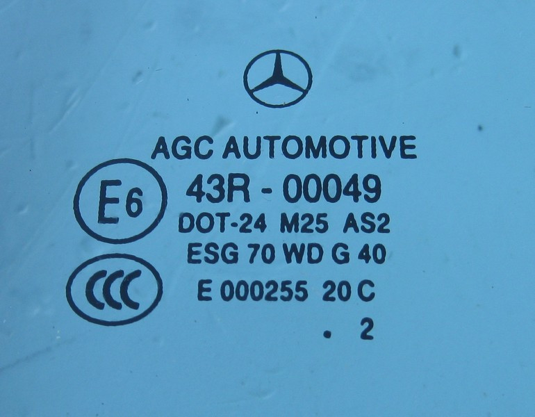 Mercedes-Benz  A2047303500 43R-00049 Глуха кватирка задніх лівих дверей C-Class W204 Одесса - изображение 2