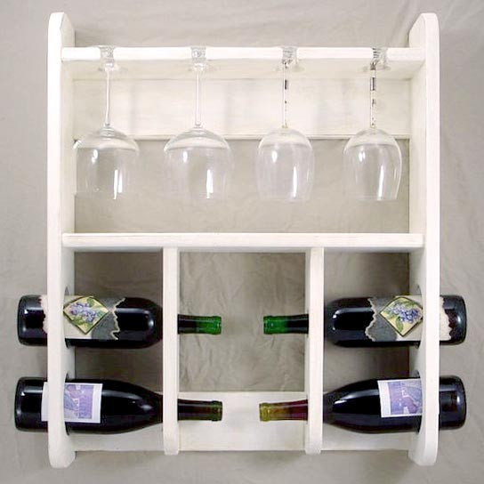 Настінна винна полиця "Фуріте" зефір Миколаїв - фото 1