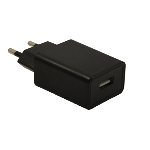 Блок питания USB type A 2A, черный Днепр