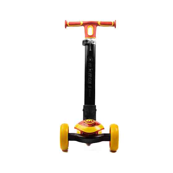 Самокат детский трехколесный складной iTrike MAXI JR 3-060-24-R самокат для детей, Красный Каменец-Подольский