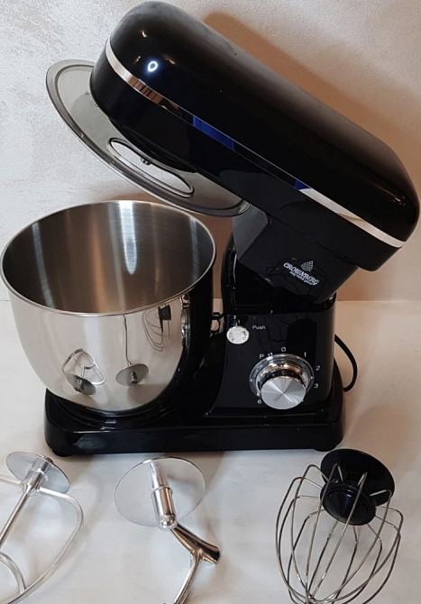 Кухонний комбайн Crownberg CB-3405 тістоміс міксер блендер вінчик 5 л. Київ - фото 8