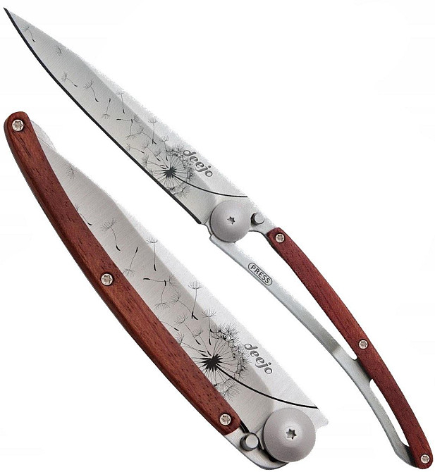 Універсальний Складаний Ніж з лазерним гравіюванням Загадати бажання Deejo "37 грам" (1CB000057) Сталь Нововолинськ - фото 1