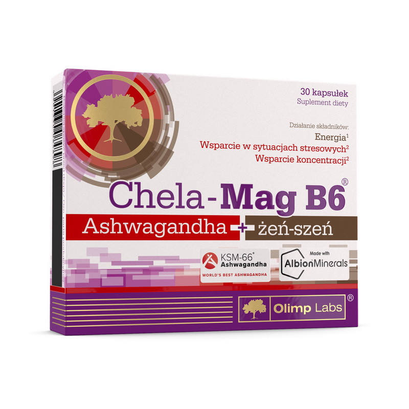 Chela-Mag B6 Ashwagandha + zen-szen (30 caps) Луцьк - фото 1