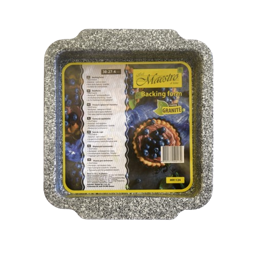 Форма для запікання квадратна 30*26,7*4,2см кераміка MR-1124 Maestro Житомир - изображение 3