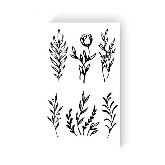 Набор временных татуировок 