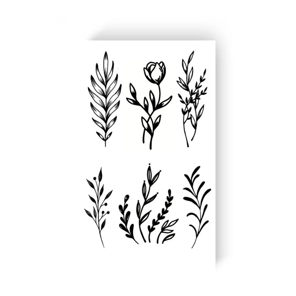 Набор временных татуировок 